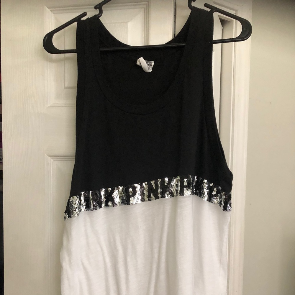 Victoria’s Secret Pink Sparkle Tank Top